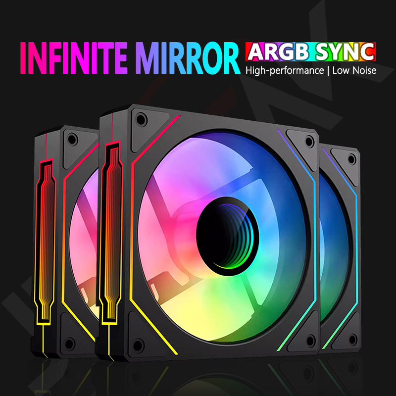 Embroidery Effect - JUMPEAK MS120 120mm Case Fan 5V