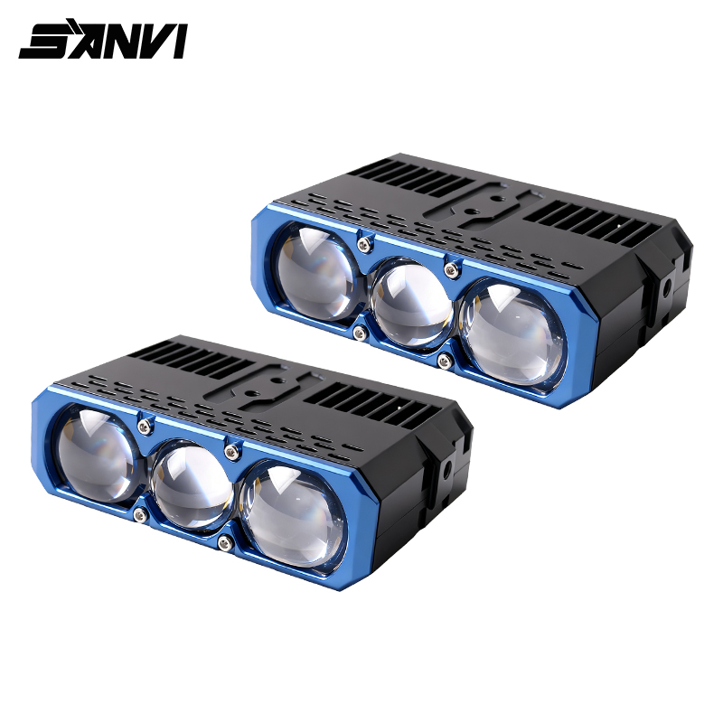 Embroidery Effect - SANVI S301 Projector LED Grille Light