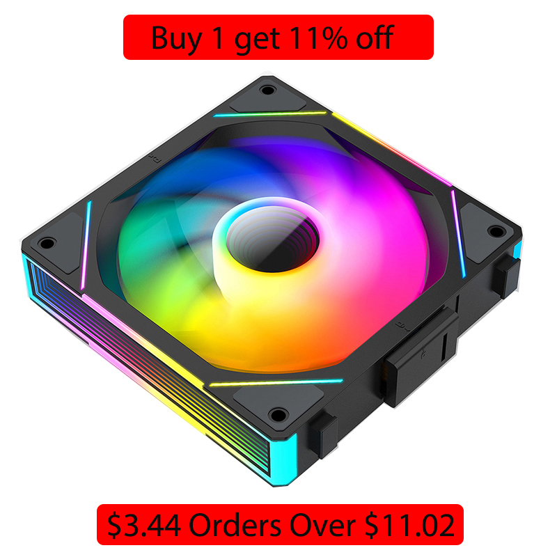 Embroidery Effect - TEUCER JM-1 Case Fan Water Cooling