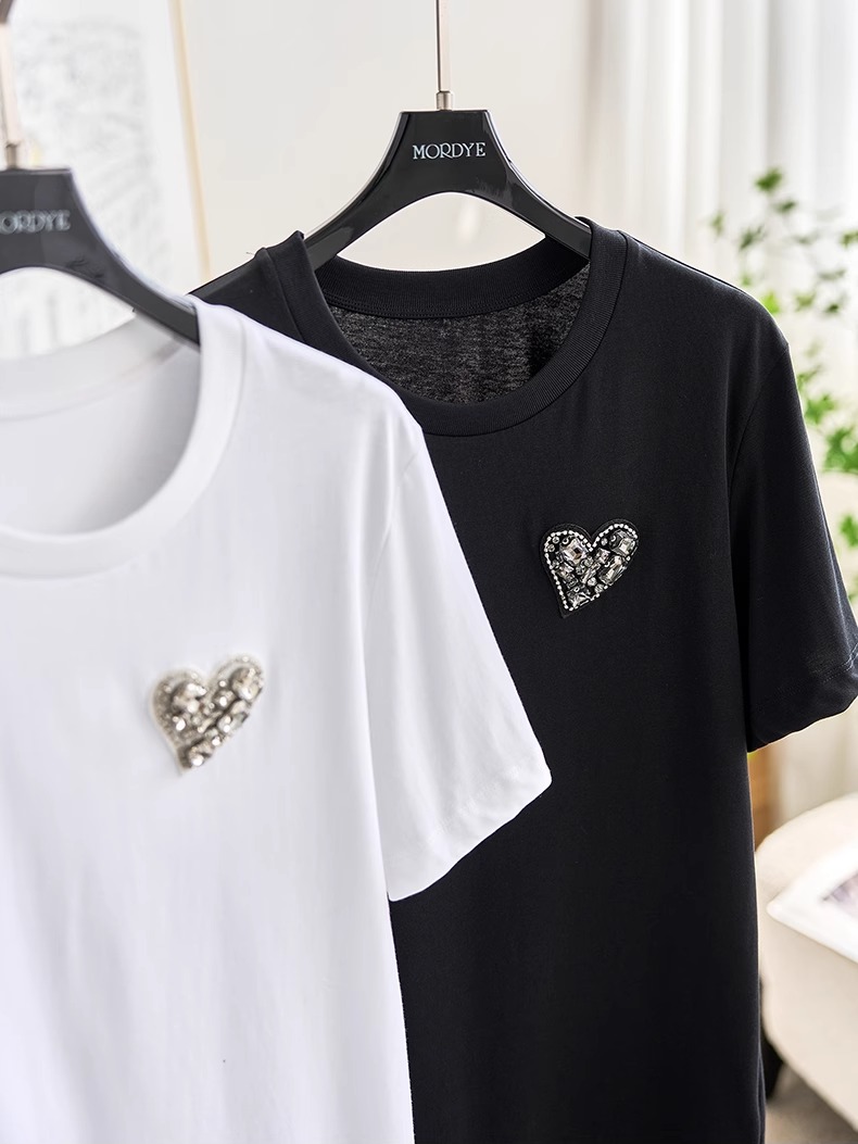 Heavy Embroidery Love Heart Sh - Embroidery Moisturizer 评论和价格