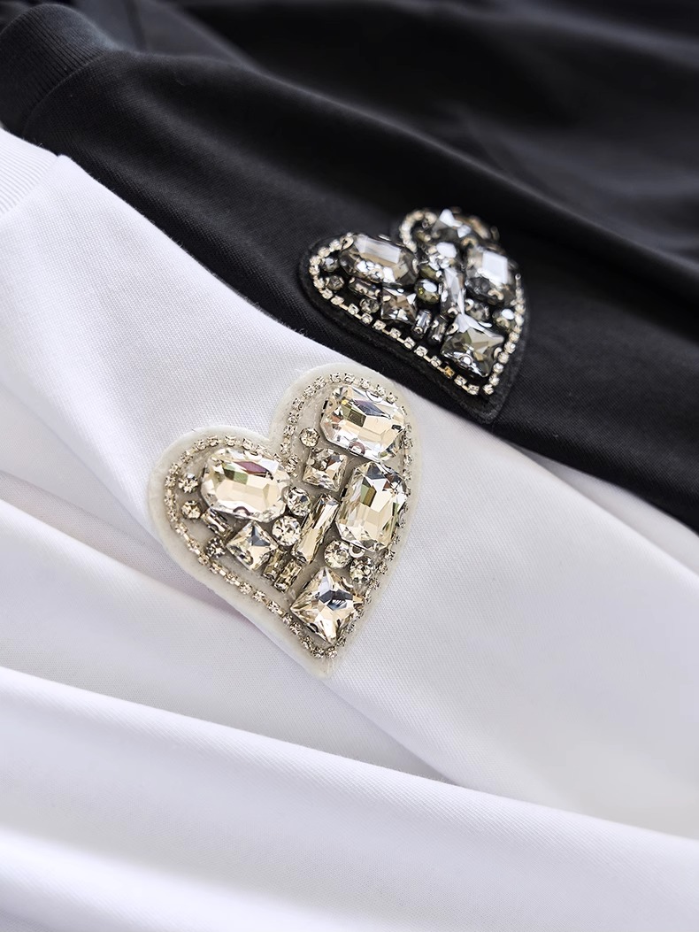 Heavy Embroidery Love Heart Sh - Embroidery Moisturizer 评论和价格