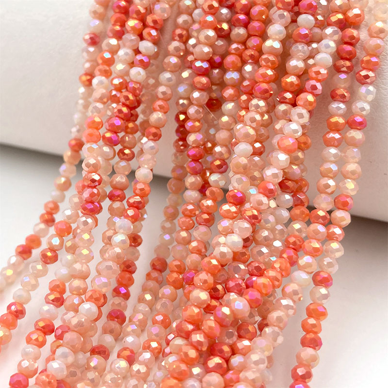 2mm Crystal Beads Mixed Color  - Embroidery Glass Beads 评论和价格