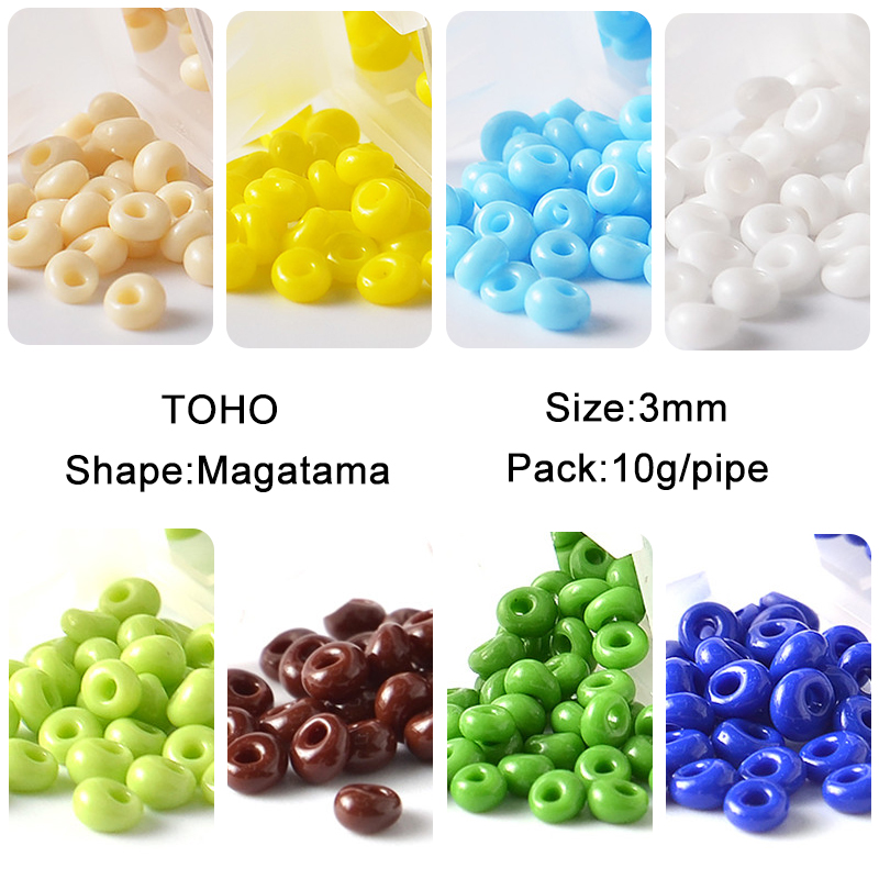 3mm Japan TOHO Beads Magatama  - Embroidery Glass Beads 评论和价格