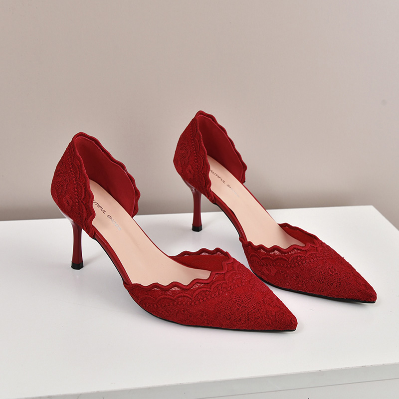 Luxury Red White Lace Embroide - Embroidery Wedding 评论和价格