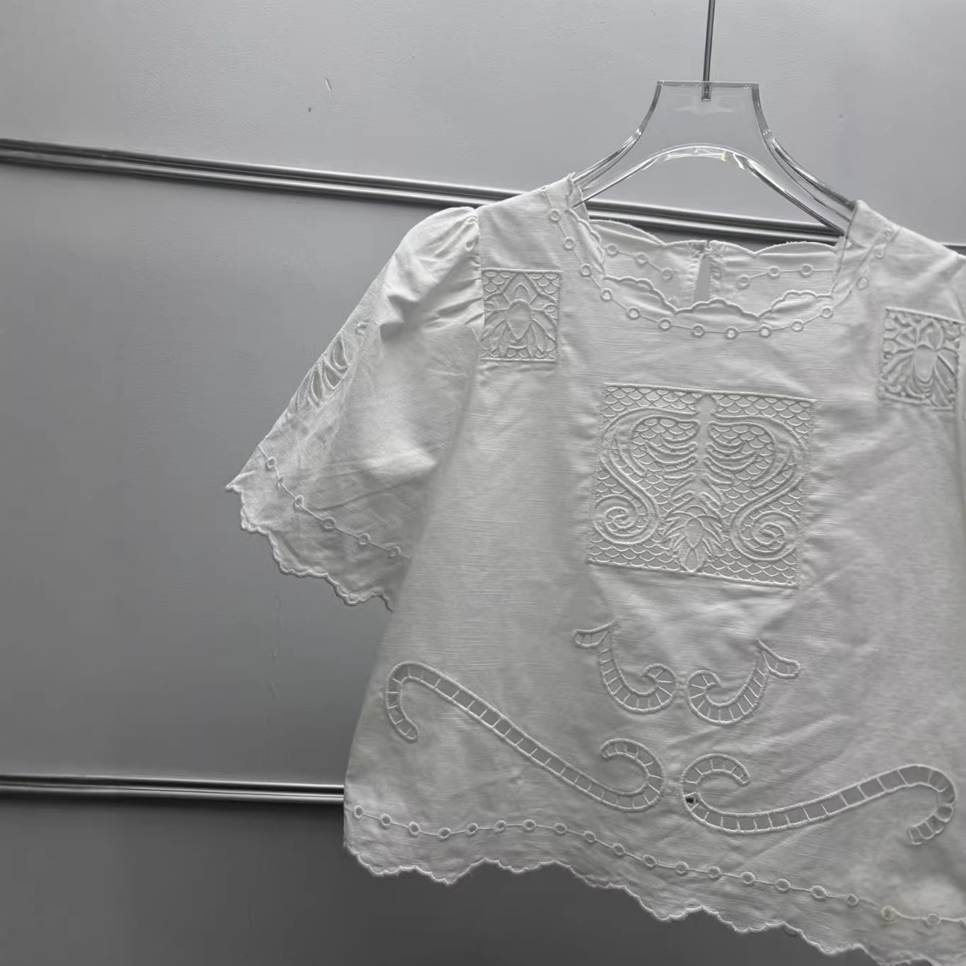 Slimming Effect Hollow out Emb - Embroidery Effect 评论和价格