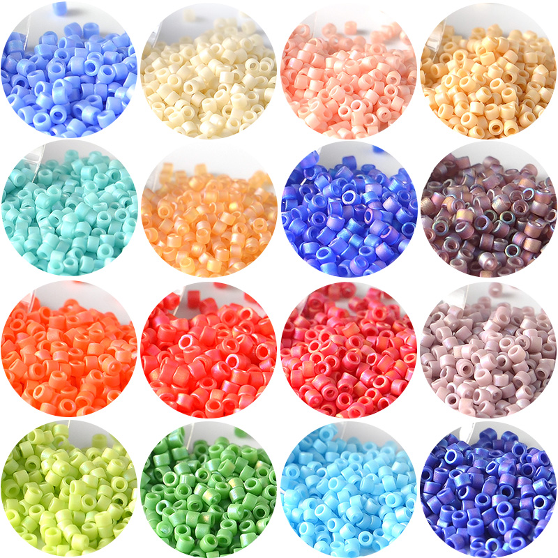 10g/Pipe 1.6mm Miyuki Beads Fr - Embroidery Glass Beads 评论和价格