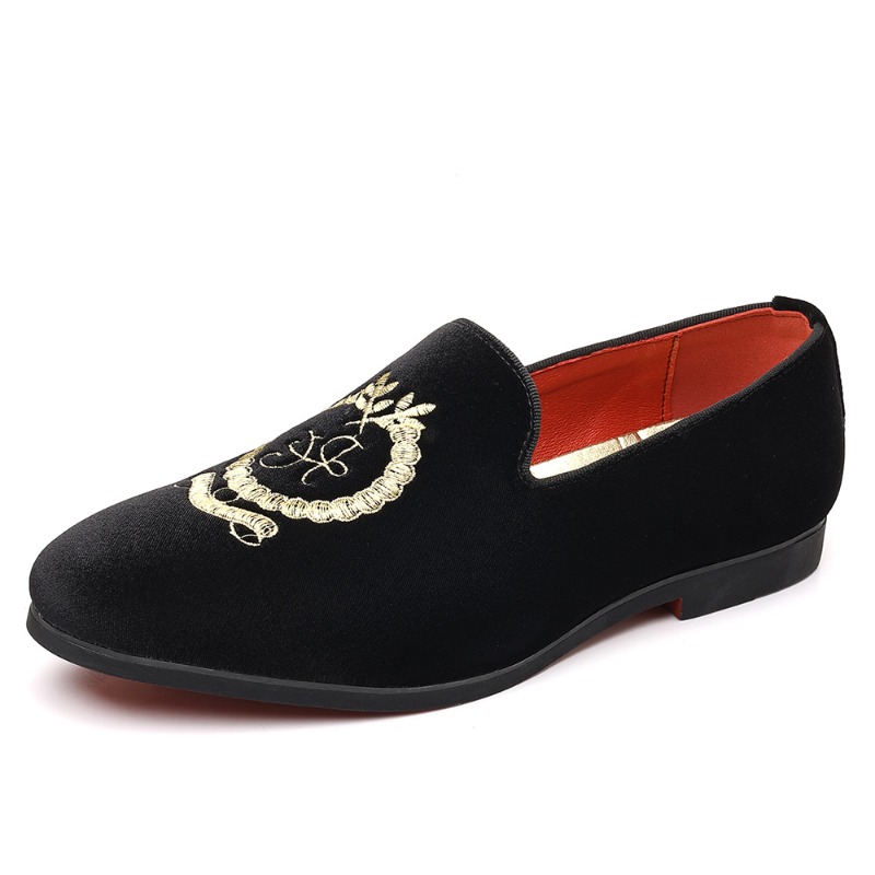 Luxury Designer Loafers Suede  - Embroidery Wedding 评论和价格