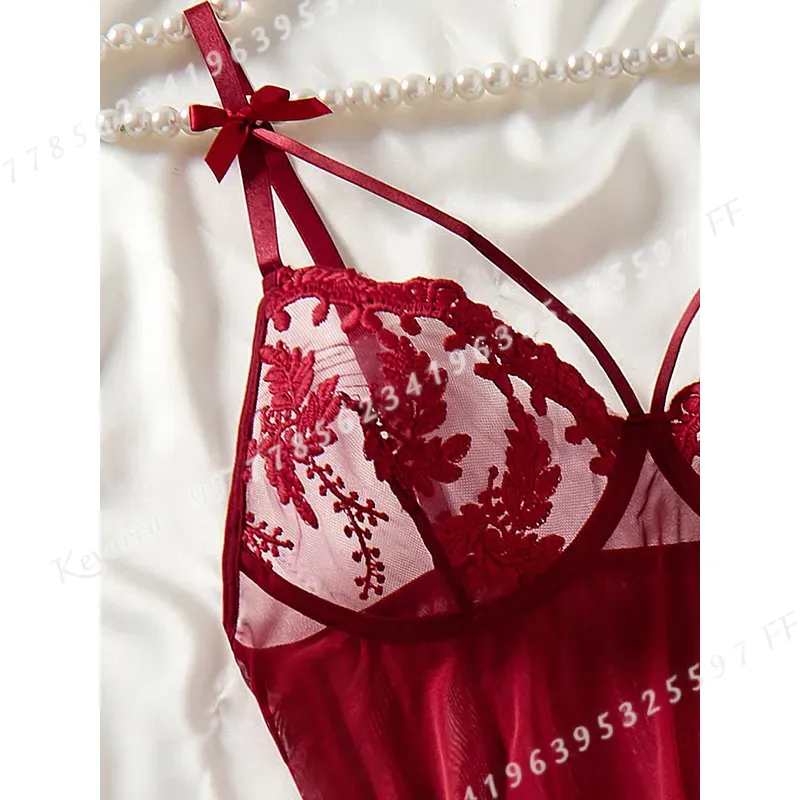 Wine Red Women's Country Style - Embroidery Designer 评论和价格