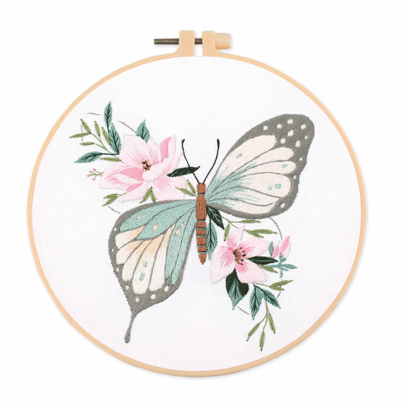 1pc 20X20CM 7.87 inch Embroide - Embroidery A 评论和价格