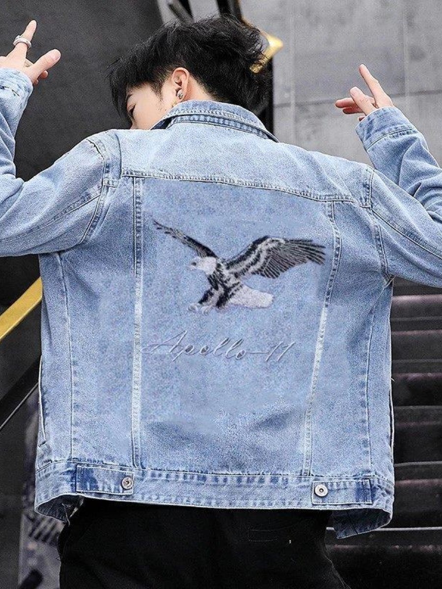 New 2026 Men's Denim Jacket Sp - Embroidery Vest 评论和价格