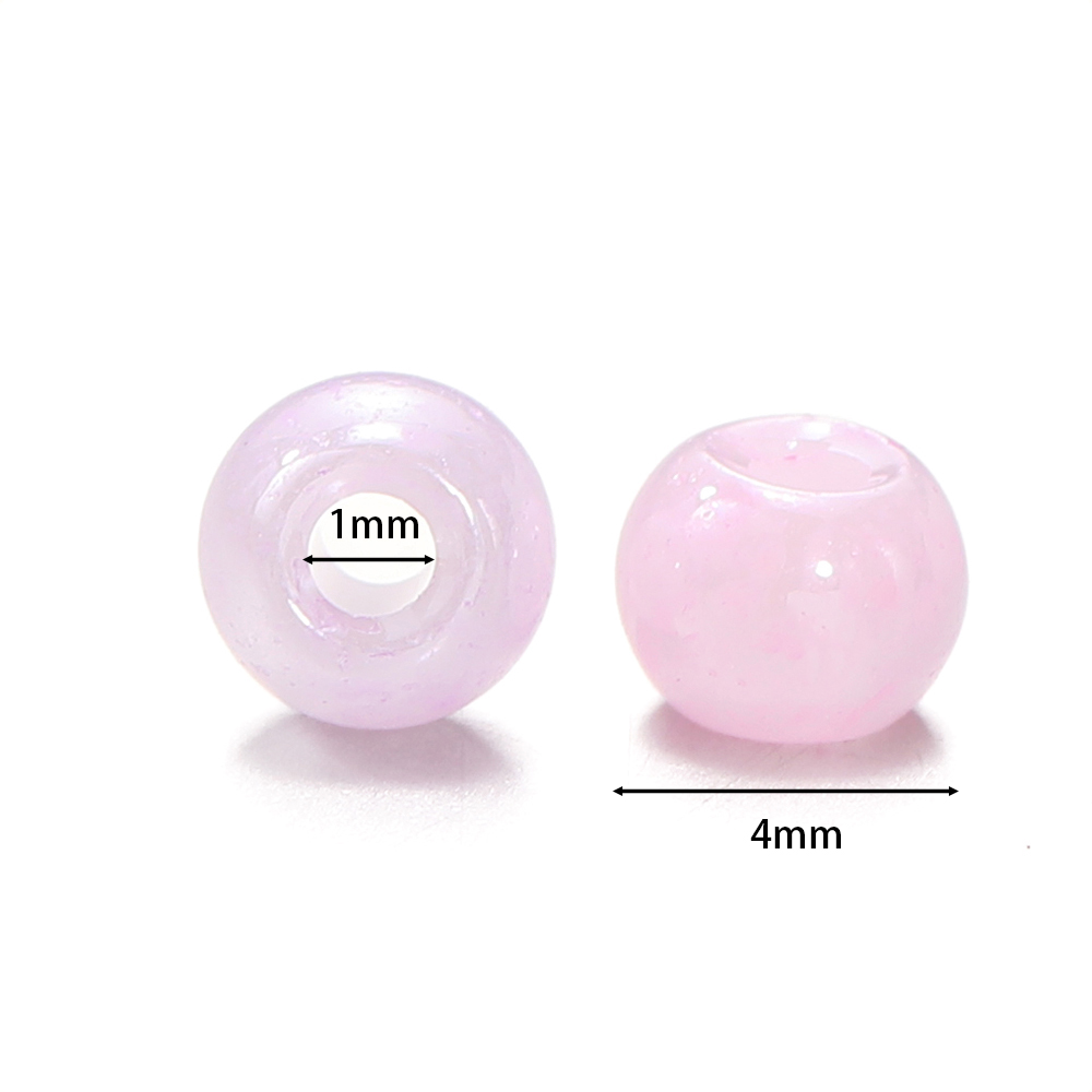 10g/Lot 4mm Glass Seed Bead Ro - Embroidery Glass Beads 评论和价格