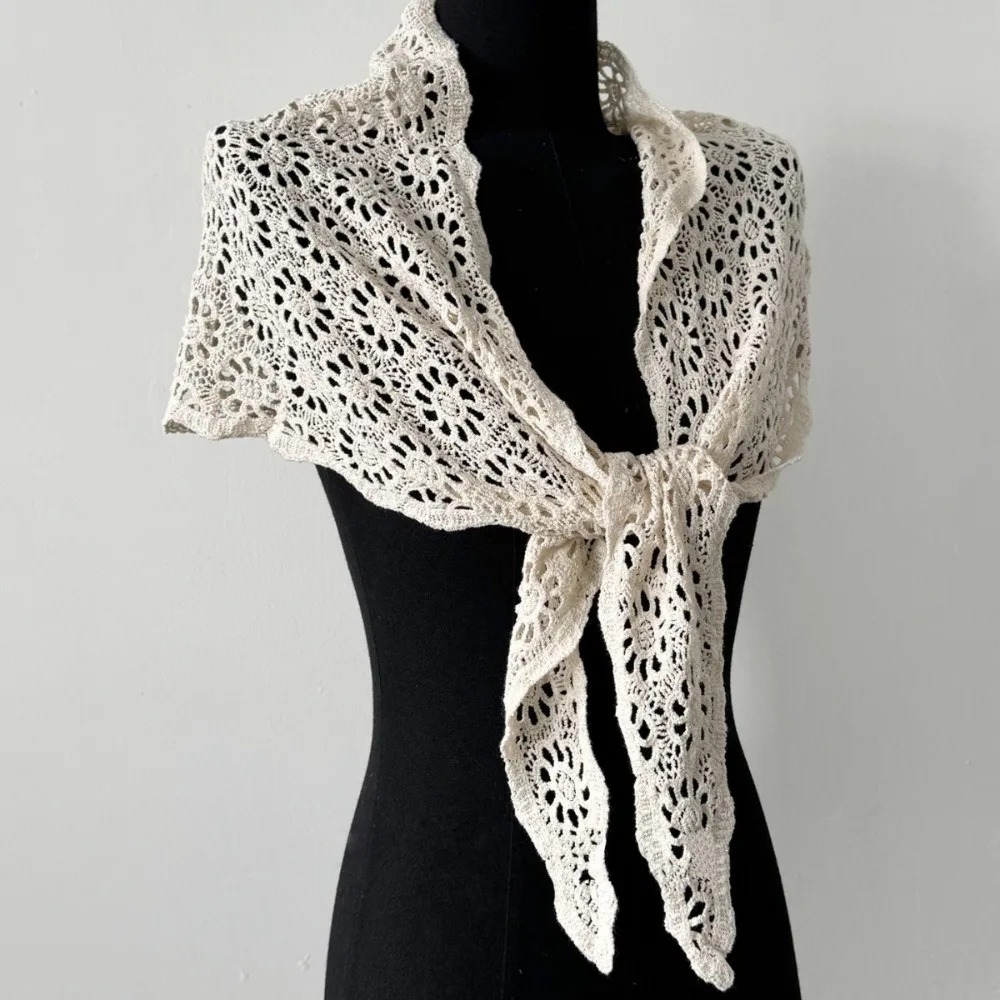 Knitted Hollow Hip Curtain Out - Embroidery Hoop Square 评论和价格
