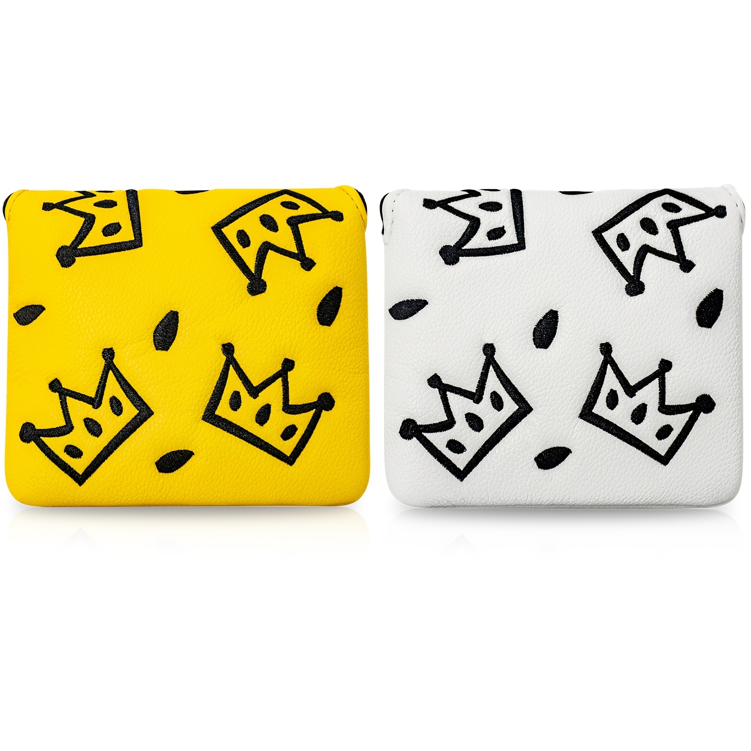 1pc Golf Mallet Putter Cover w - Embroidery Design 评论和价格