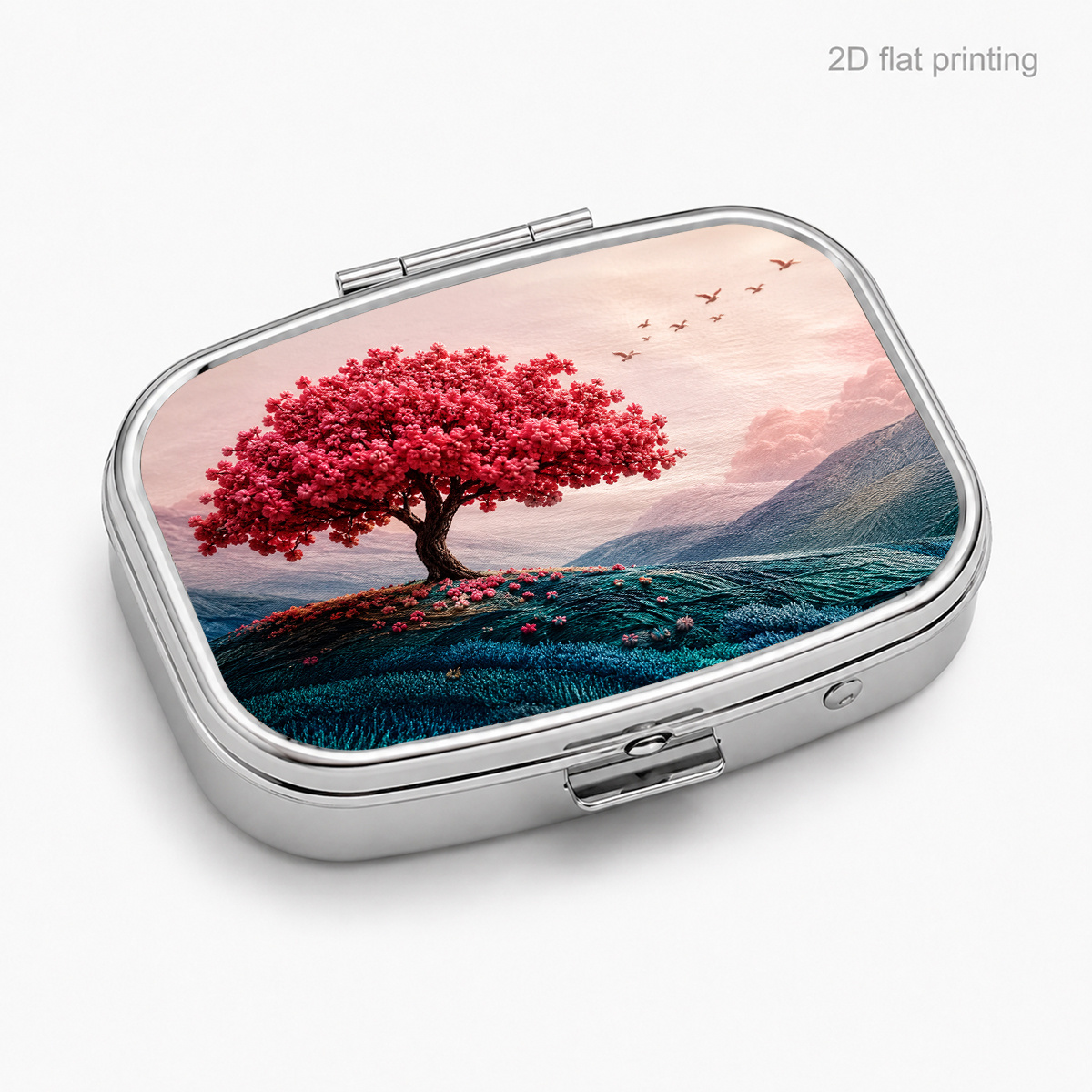 One piece, flat print, pink fl - Embroidery Moisturizer 评论和价格