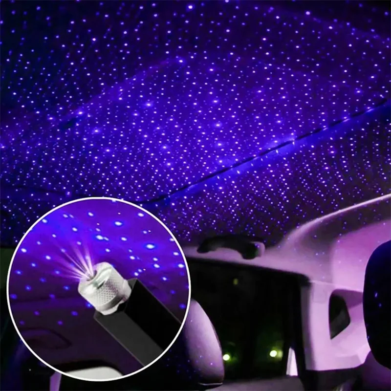 Mini Car LED Star Night Light  - Embroidery Effect 评论和价格