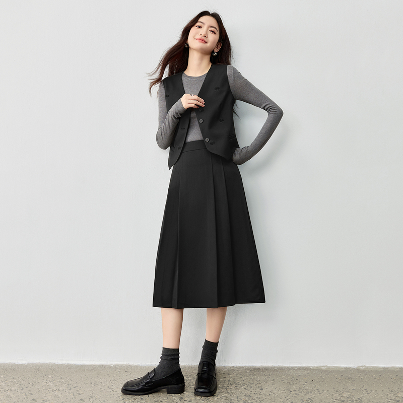 SENTUBILA Office Outfits Waist - Embroidery Vest 评论和价格