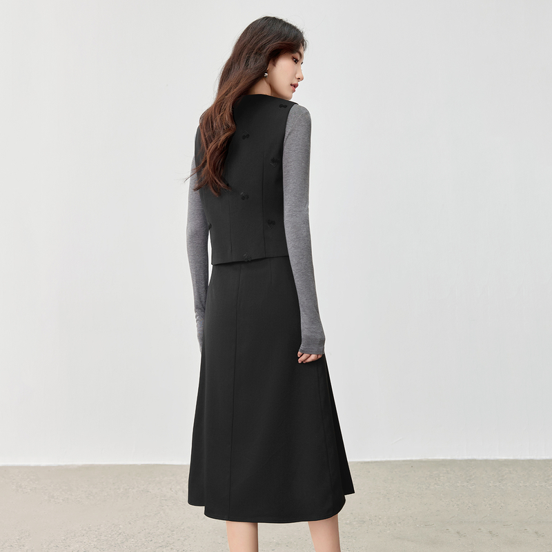 SENTUBILA Office Outfits Waist - Embroidery Vest 评论和价格