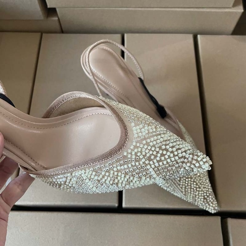 Autumn Luxury Women Dress Pump - Embroidery Wedding 评论和价格
