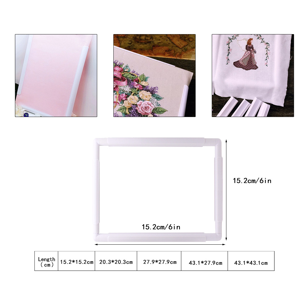 Square Shape Embroidery Frame  - Embroidery Hoop Square 评论和价格