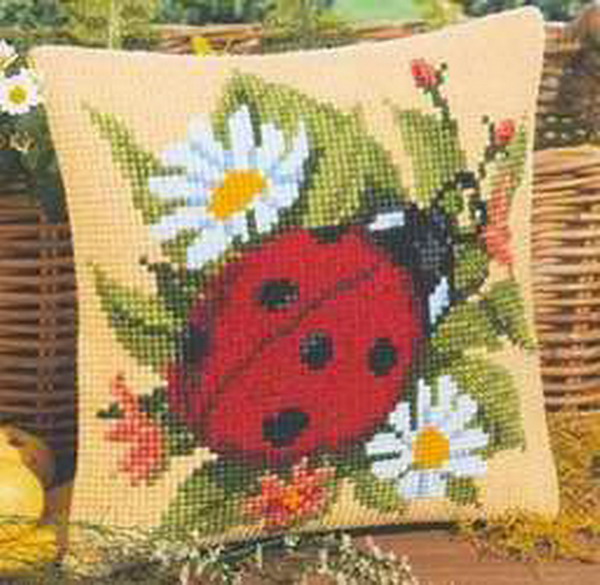 Ladybug 22-22 Cross Stitch Kit - Embroidery Lady Bug 评论和价格