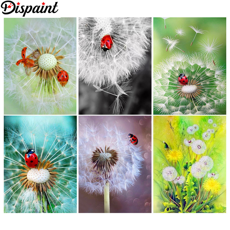 Dispaint DIY Diamond Painting  - Embroidery Lady Bug 评论和价格