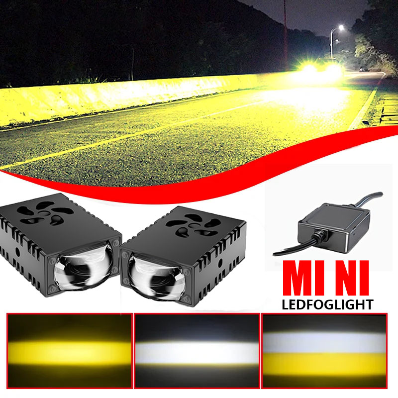 1PCS/2PCS Mini LED Driving Lig - Embroidery Effect 评论和价格