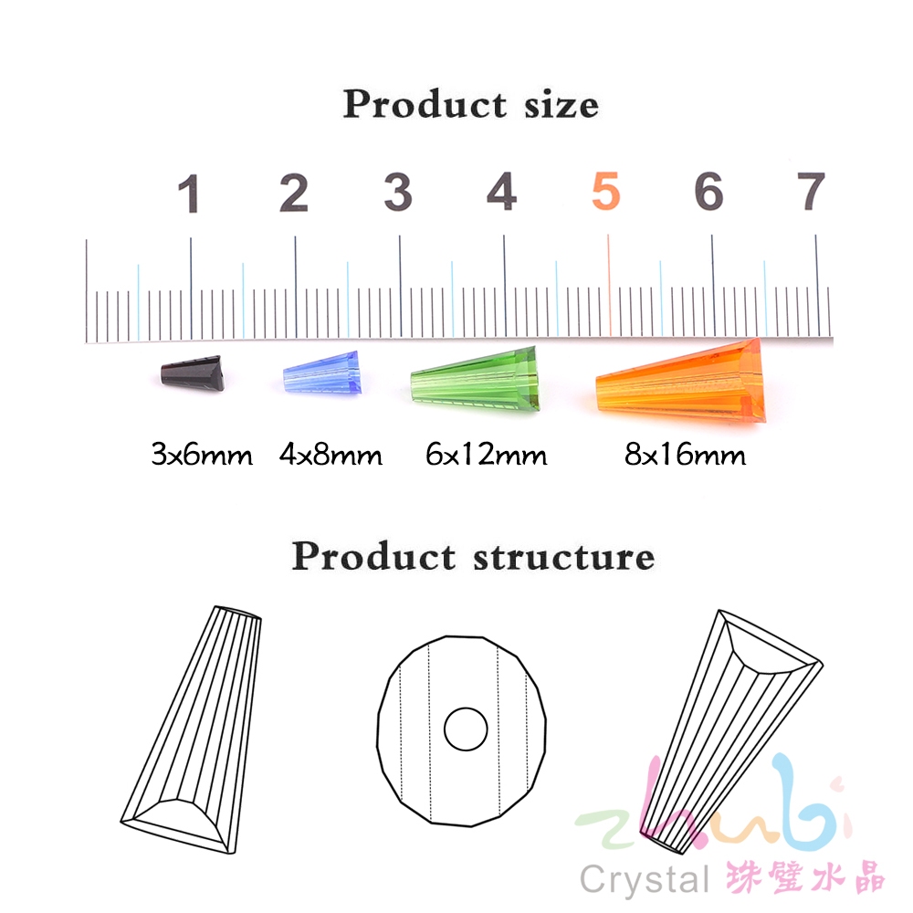 ZHUBI 95pcs/lot Crystal Bead f - Embroidery Glass Beads 评论和价格