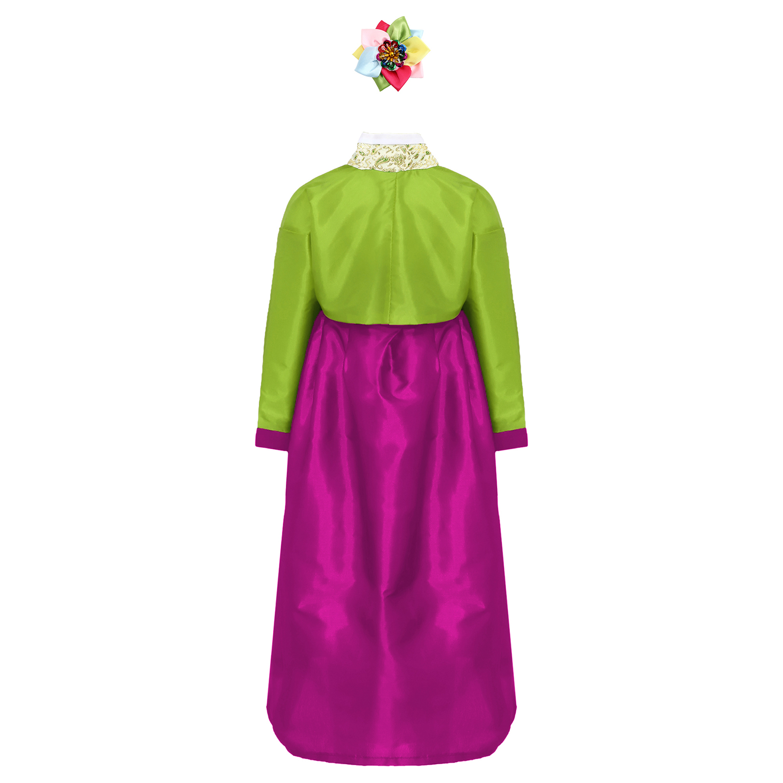 Kids Girls Korean National Han - Embroidery Wedding 评论和价格