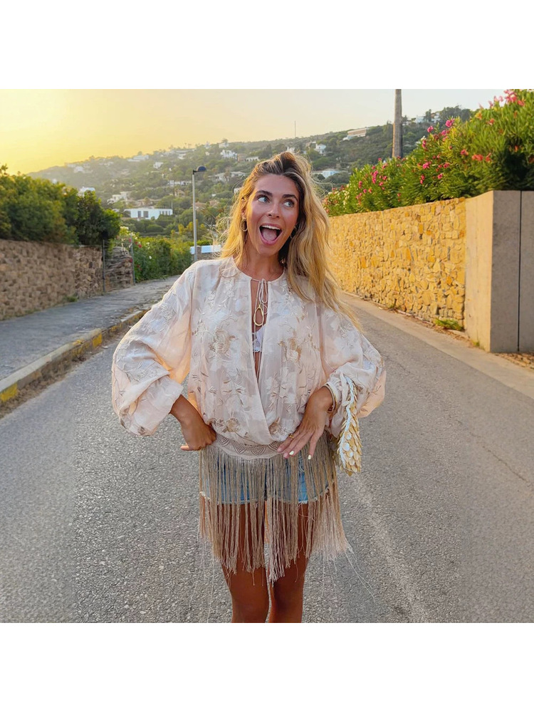 QICHE 2026 Summer Women Bohemi - Embroidery Style 评论和价格