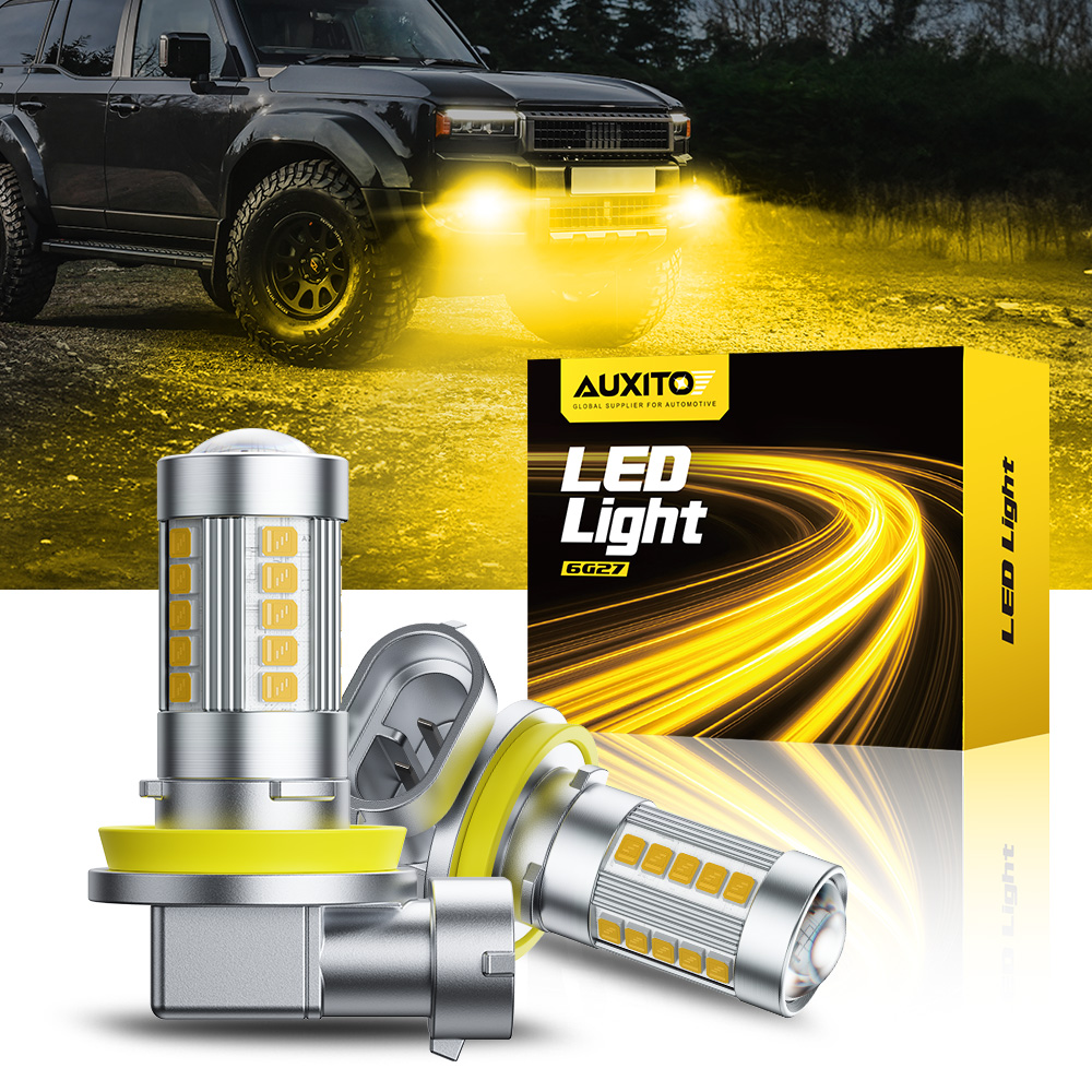AUXITO 6G27 Fog Light H8 H9 H1 - Embroidery Effect 评论和价格